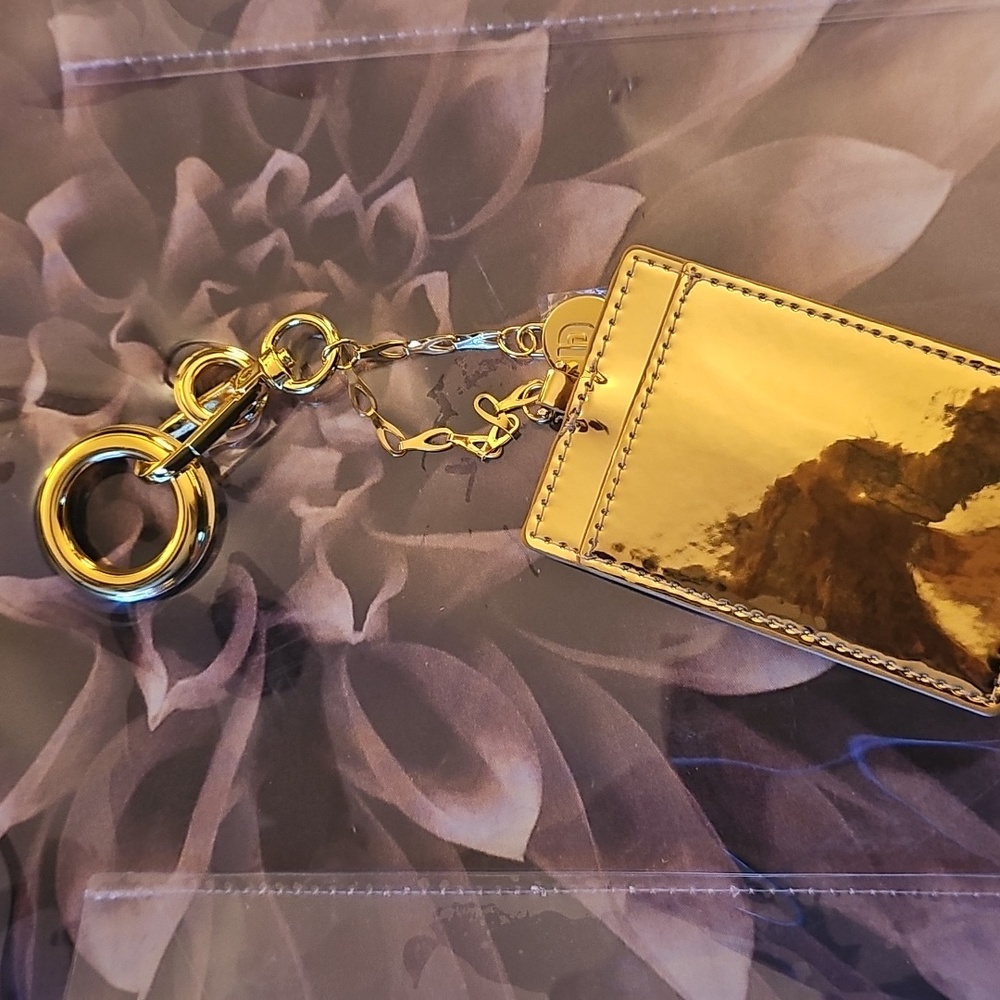 Paco Rabanne Transparent Bag with Gold Accents - Picture 2 of 3